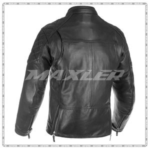 Chaqueta de moto de cuero para Mujer | Chaqueta de motorista aprobada por CE duradera | Chaqueta de montar con estilo - Product Image 2