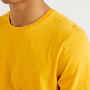 Camiseta Casual Diaria para Hombre, Ligera, Tejido Ecológico, Diseño de Color Sólido - Product Image 3