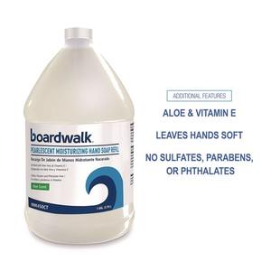 Recharge de savon liquide pour les mains perlé Boardwalk de 1 gallon, hydratant, parfum d'aloe vera, pour le lavage quotidien des mains - Product Image 1