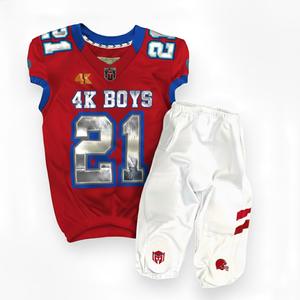 Uniforme d'entraînement de football américain personnalisé pour adultes, respirant, 100% polyester, vente en gros, sublimation vierge, twill, tackle - Product Image 5