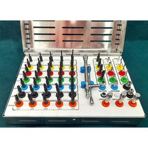 Kit de guidage chirurgical pour implants dentaires, plaque de guidage de positionnement, outils en forme d'anneau, boîte - Product Image 1