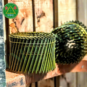 Precio competitivo, clavos de bobina de 2-1/2 pulgadas, vástago de tornillo liso, estilo de cabeza a cuadros para fabricación de palés de fábrica de Vietnam - Product Image 6