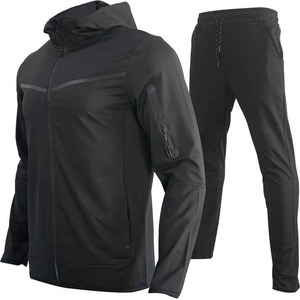 Chándal de gimnasio personalizado Yingling para hombre, ropa deportiva estampada transpirable de buena calidad, conjuntos OEM al por mayor para la temporada de invierno - Product Image 2