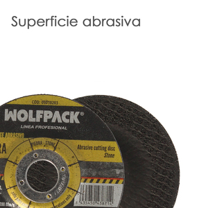 Disco abrasivo da taglio Stone Plus Ø 115 x Ø 22 mm. Spessore 3,2 mm. - Product Image 3