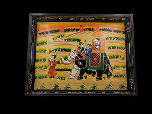 Plateau de service en bois MDF avec revêtement émaillé, design, hôtels et restaurants, articles de cuisine, plateau de table, haute qualité - Product Image 3