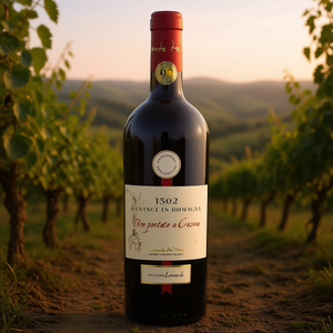 Sangiovese Appassimento DOC Red <b>Wine</b>-750ml Rich Style 6 Bottles Per Box-Leonardo Da Vinci 1502 - Product Image 3