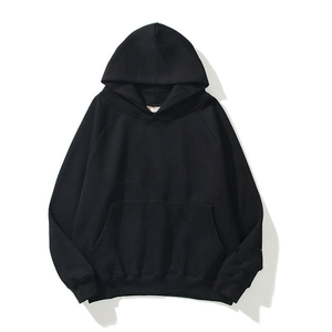 Wholesale Custom No String <b>Hoodies</b> Promotional <b>Oversized</b> 100% Cotton French Terry Heavyweight <b>Hoodies</b> for Women - Product Image 4