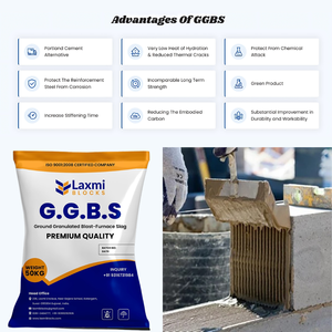 Escoria granulada de alto horno para GGBS y cemento de escoria Producto Premium en materiales de mampostería - Product Image 3