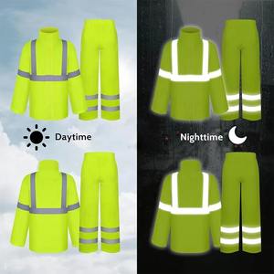 Ropa de trabajo de seguridad al por mayor, Ropa ignífuga y antiestática con cinta reflectante para hombres y mujeres - Product Image 6