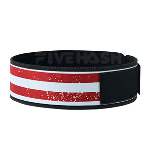 High Quality Breathable <b>Back</b> <b>Support</b> Weight Lifting Belt Neoprene Adjustable Fitness Training Equipment - Product Image 6