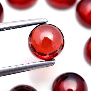 โกเมนสีแดงธรรมชาติ6มิลลิเมตรรอบอัญมณีหลวมอัญมณีโมซัมบิกจากผู้ส่งออก - Product Image 2