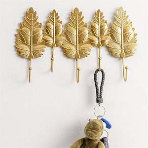 Trendy Stylish Golden Sunflower <b>Wall</b> Brass Decorative Hook Home Decor <b>Wall</b> Hook Customization Available at Competitive Price - Product Image 6
