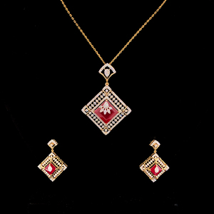 จี้เพชรแท้ ทองคำขาว 14 กะรัต น้ำหนัก 2.42 กะรัต สี EF ทรงบริลเลียนท์ รับรองโดย IGI ความสะอาดระดับ VVS VS หรูหรา สง่างาม - Product Image 1