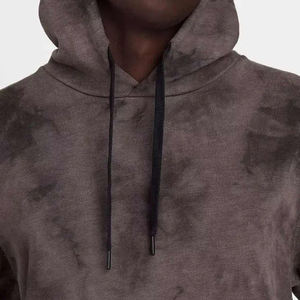 Ropa fabricante Streetwear Vintage sudadera pulóver Puff impresión personalizada para hombre, sudaderas con capucha de mezcla de algodón - Product Image 3