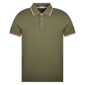 Vente en gros de chemises de golf imprimées à la mode, à prix avantageux, uniformes à manches courtes, logo personnalisé, broderie, tricot 100% coton - Product Image 1