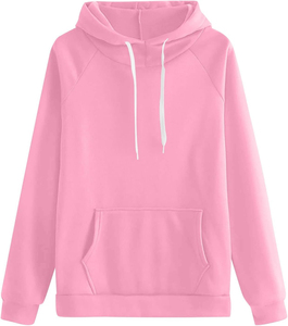 Chándales con Capucha para Mujer, Corte Regular, 100% Algodón, Estampados, Casuales, Diseño Sólido, Temporada de Invierno, Servicio OEM, Ligeros para Adultos - Product Image 2