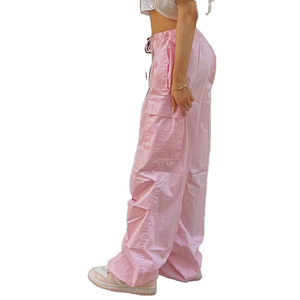 2025, venta al por mayor de ropa, pantalones Cargo para mujer, pantalones de talla grande para mujer, ropa de calle, pantalones para mujer - Product Image 3