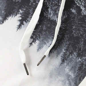 Vêtements décontractés pour femmes Sweats à capuche avec sublimation haute qualité anti-rides entièrement personnalisés Sweats à capuche avec sublimation légère - Product Image 5