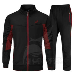 Marque privée de fabricant élevé Survêtements à fermeture éclair pour hommes Personnalisez votre propre conception Survêtements à fermeture éclair pour hommes - Product Image 1