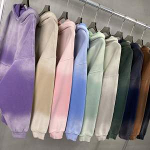 เสื้อฮู้ดดี้ผู้ชายสั่งทำพิเศษ คุณภาพสูง 360GSM ผ้าหนานุ่มสไตล์วินเทจ สำหรับฤดูหนาว ผ้าเทอร์รี่ฟลีซ พิมพ์ลายดิจิตอล พิมพ์ซิลค์สกรีน ย้อมสีพื้น - Product Image 4