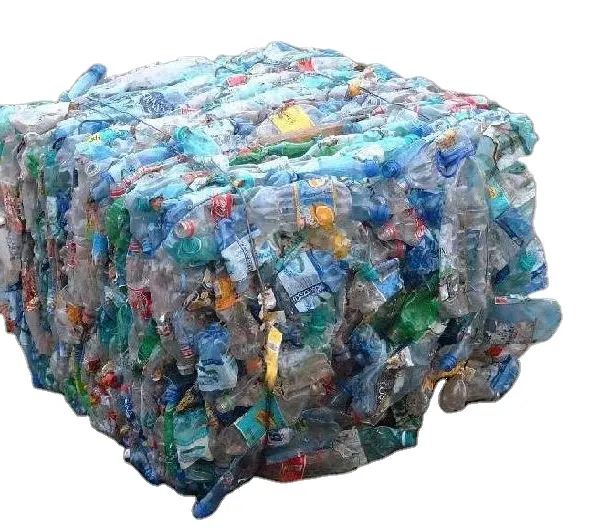 Escamas de plástico recicladas para mascotas, escamas de plástico 100% transparente, lavadas en frío y caliente