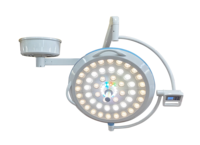 Lámpara Quirúrgica LED de Lujo de 700 mm con Efecto Estrella, Lámpara de Operación sin Sombra con Modo Ambiental RGB para Quirófano de Hospital