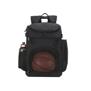 निर्माता प्रत्यक्ष बिक्री व्यावहारिक कंधे बैग बास्केटबॉल फुटबॉल कंधे की थैली सांस लेने योग्य पहनें बास्केटबॉल फुटबॉल कंधे की थैली