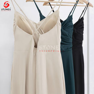 Combinaison de style nouveau avec dos ouvert, robe tendance en mélange de polyester de haute qualité pour femmes - Product Image 6