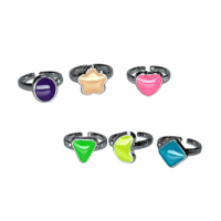 Anillos de Juguete Hechos a Mano, Ecológicos, Brillantes en la Oscuridad, de Alta Calidad, Bajo Precio, con Múltiples Diseños, Hechos en TW, para Fiestas