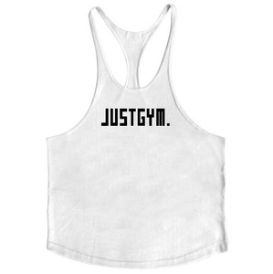 OEM personalizable de alta calidad cómodo rasgado y listo hombres Fitness Tank Top High Street de punto personalizado gimnasio camiseta sin mangas patrón 3D - Product Image 4