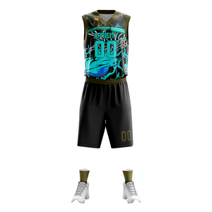 Conjunto de uniforme de baloncesto para mujer con Jersey y pantalones cortos de ajuste personalizado logotipo personalizado tela transpirable ligera y duradera - Product Image 1