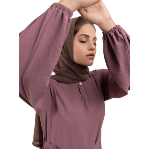 Robe abaya de haute qualité du fabricant pour femmes vêtements islamiques modestes à manches longues pour dames robe de prière du Ramadan Eid Plus - Product Image 4