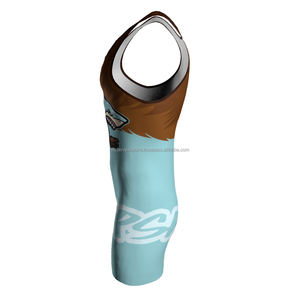 Camisetas y uniformes de lucha libre sublimados personalizados, camiseta de lucha en seco, ropa de lucha libre para hombres, diseño propio, camisetas ajustadas con logotipo personalizado - Product Image 3