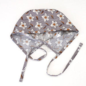 Unique Style Pakistan Made 100% Cotton Breathable Comfortable Unisex Medical Hat Customized Your Own Design Hospital Use OEM - Product Image 2