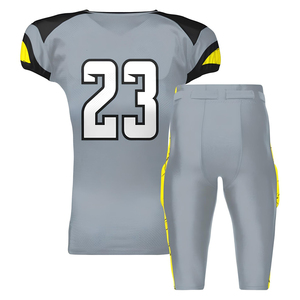 Uniforme de fútbol americano de poliéster 100%, conjuntos transpirables, diseño a precio razonable con MOQ bajo, última moda - Product Image 2