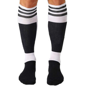 Chaussettes de sport décontractées de fabrication professionnelle, modèle personnalisé, conception en vrac, chaussettes en coton pour hommes en vrac - Product Image 2