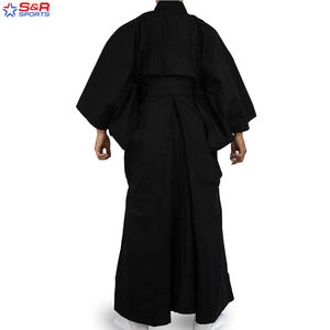 Uniforme d'Aikido de haute qualité, vêtements d'arts martiaux à manches longues, uniforme d'Aikido avec logo personnalisé imprimé - Product Image 2