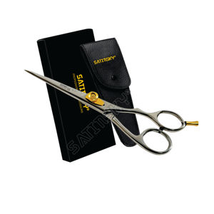 Ciseaux de coupe de cheveux de coiffeur professionnel 6.5 pouces ciseaux de coiffeur de bord de rasoir ciseaux de coupe de cheveux de Salon acier inoxydable allemand - Product Image 1