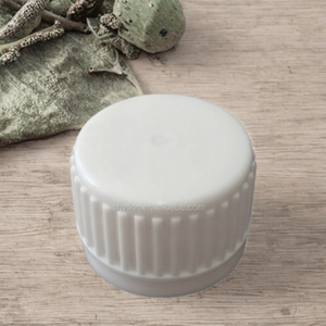 Bouchon à vis anti-effraction en plastique de couleur blanche, marques Bk, 28 mm, qualité pharmaceutique, bouteilles en PE, usage médical - Product Image 5