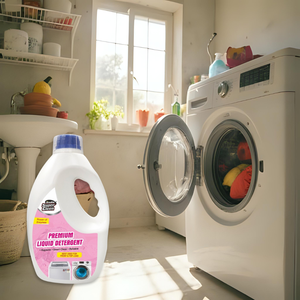 Líquido detergente para ropa respetuoso con la piel de embalaje de 5 L con ingredientes naturales de fragancia de jazmín 15%-30% para contenido - Product Image 3