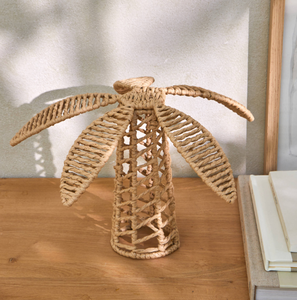 Décoration de palmier en herbe de mer écologique à succès, arbre de coco tissé à la main avec des fibres naturelles, décoration tropicale pour la maison et les vacances - Product Image 1