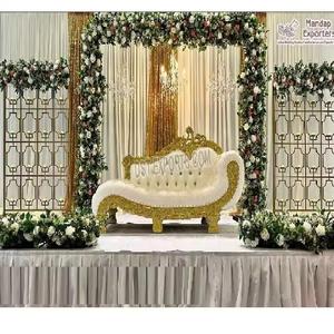 ที่ไม่ซ้ํากันเทียนผนังเวทีสําหรับงานหมั้นปาร์ตี้ western สไตล์งานแต่งงานด้านหลังผนังงานแต่งงานกลางแจ้งฉากหลังเทียนผนัง - Product Image 1