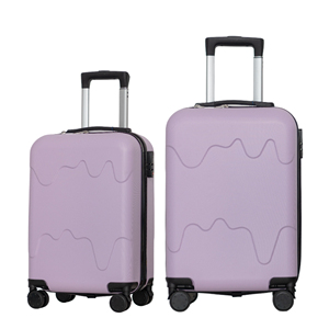 Ensemble de 2 valises de haute couture en ABS 230, bagages de voyage sur roulettes, logo personnalisé Hung Phat, fabriqué au Vietnam - Product Image 3