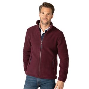 Nueva chaqueta de invierno 2025 para exteriores para hombre, venta al por mayor, 100% poliéster, logotipo impreso bordado personalizado, chaqueta de lana Polar con cremallera completa para hombre - Product Image 1