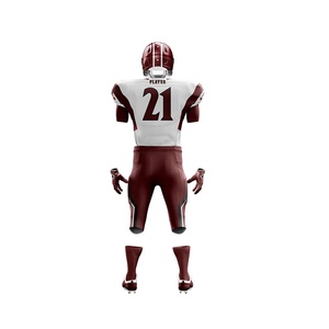 Design personnalisé uniforme de football américain de haute qualité à prix réduit quantité minimale de commande expédition rapide stock maillot de football américain - Product Image 6