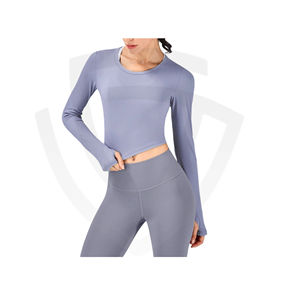 Ensemble de survêtement 2 pièces pour femme : brassière de sport, débardeur court et short taille haute pour la gym, la course, le yoga et l'entraînement - Product Image 1