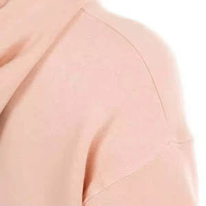 Tamaño personalizado de manga larga con capucha cuello Casual Streetwear Drop Shoulder Figuras Transpirable Ecológico Sudaderas con capucha de punto - Product Image 5