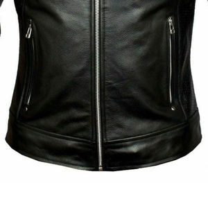 Men's New Fashion <b>Slim</b> <b>Fit</b> Bomber <b>Jacket</b> Genuine Leather with Canvas Reasonable Price Large Size Front Logo <b>jacket</b> for men - Product Image 4