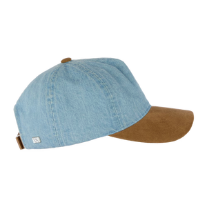 หมวกเบสบอลเดนิม 5 แผง คุณภาพสูง สไตล์วินเทจ ปักโลโก้ได้ ผ้าฝ้าย 100% ใส่ได้ทั้งชายและหญิง เหมาะสำหรับกีฬา งานทางการ ฮิปฮอป ตกปลา กิจกรรมกลางแจ้ง ชายหาด - Product Image 3