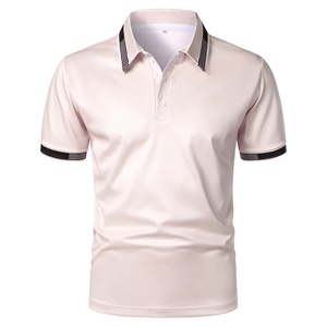 Polos respirants de qualité supérieure 100% coton à séchage rapide polos pour hommes Design élégant T-shirt polo en gros - Product Image 1